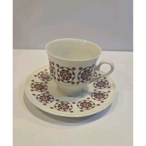 Vintage Bareuther Waldsassen Bavaria- Tea Cup & Saucer